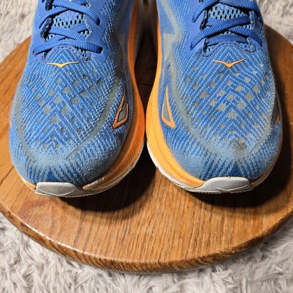 Hoka One One Clifton 9 Mens Size 11.5D (Med) Coastal Sky/All Aboard 1127895 - Picture 11 of 12